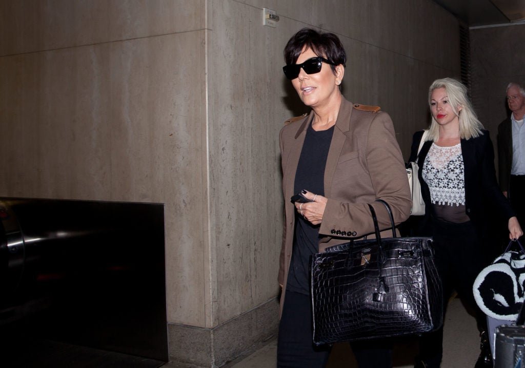 Kris Jenner only had one thing to say after being asked if she had nose job
