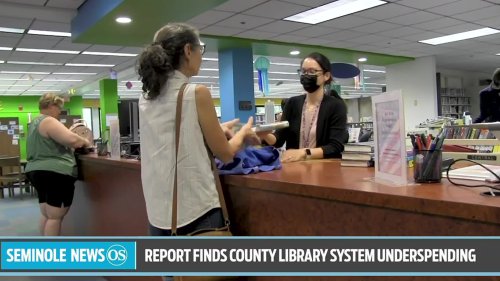 Report finds Seminole County underspending on library system