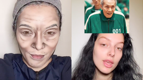 'Slovakian makeup artist gets the internet talking by cosplaying as 'Player 001' from Squid Game '