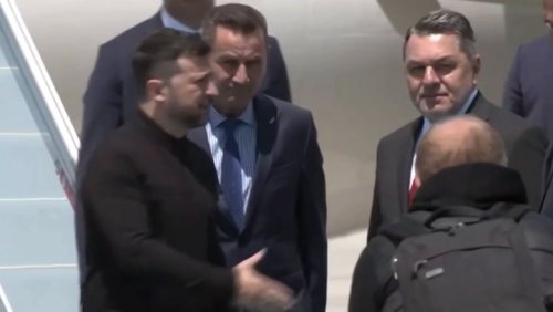 Zelensky hits out at Putin after landing in Turkey for Ukraine and Russia peace talks