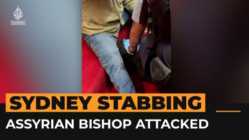 Video captures attacker stabbing Assyrian Orthodox bishop in Sydney