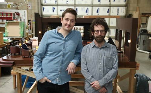 On the Red Couch with Anomalisa Directors Charlie Kaufman and Duke Johnson