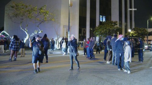 US, Los Angeles: Downtown Los Angeles Waymo Vandalized Amid Continuing ICE Protests Overnight