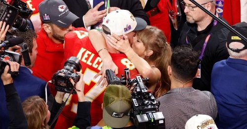 Taylor Swift and Travis Kelce