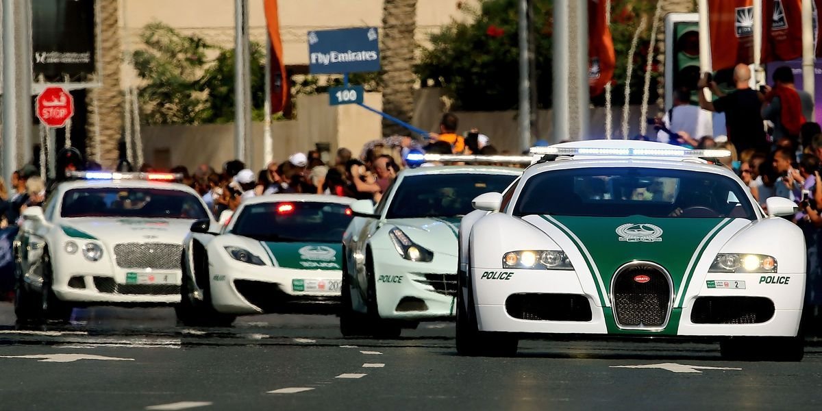 The fastest police cars in the world