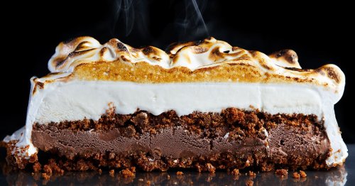S'mores Ice Cream Cake Is Our Nostalgic Dessert Fantasy Mash-Up