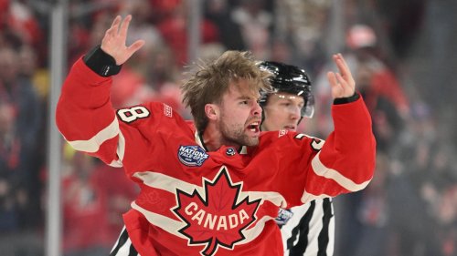 Watch the USA vs Canada hockey game immediately devolve into complete chaos