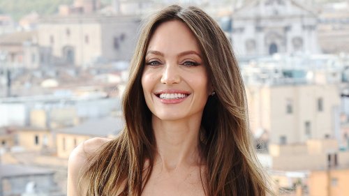 We can't stop staring at Angelina Jolie's blonde hair transformation