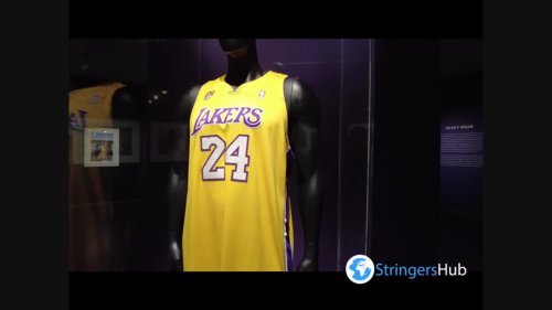 Most Valuable Kobe Bryant jersey auctioned at Sotheby's in New York, NY, USA