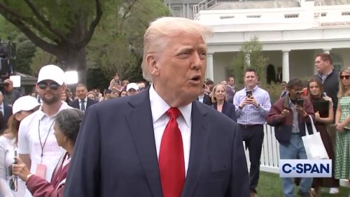 President Trump appears unaware of Defense Secretary Pete Hegseth’s latest Signalgate scandal