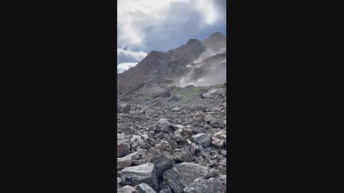 Colorado Hiker Captures Rockslide in Rocky Mountain National Park