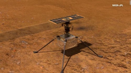 NASA's Ingenuity Helicopter Takes Historic Flight on Mars