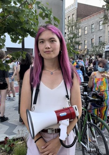 Montreal's Trans March For Liberation Drew A Crowd Of Hundreds 