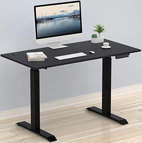 Electric adjustable computer desk