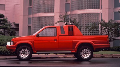 This Strange Nissan Concept Had A Cool Feature We'd Love To See On A New Truck