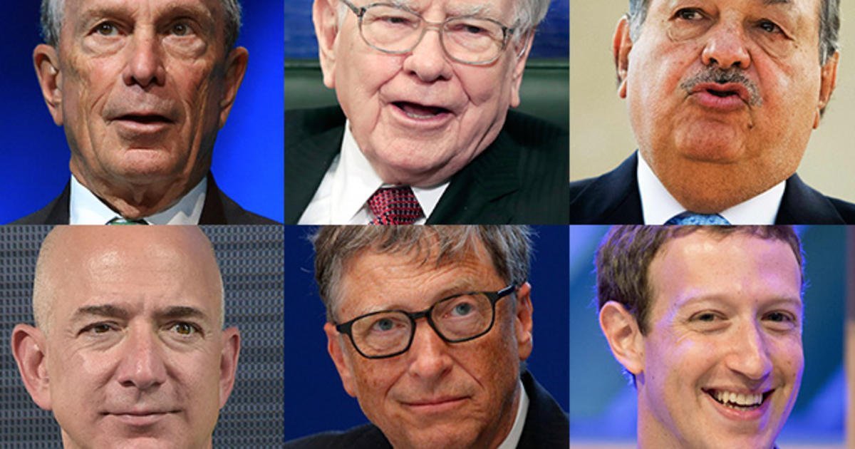 Here are the richest people in the world