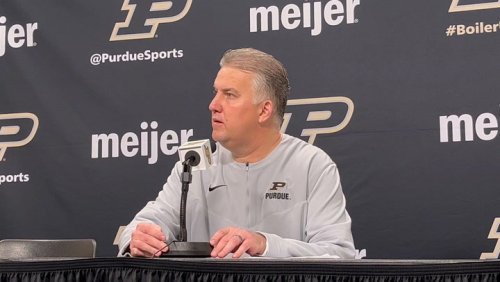 Purdue coach Matt Painter reacts to loss against Rutgers | Flipboard