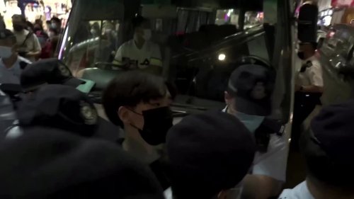 Scuffles as Hong Kong bans Tiananmen vigil