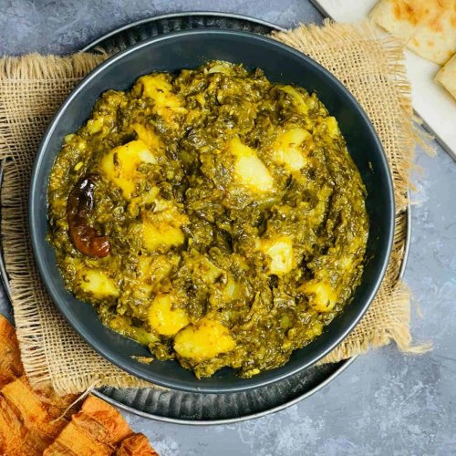 Instant Pot + Frozen Spinach = Aloo Palak perfection!