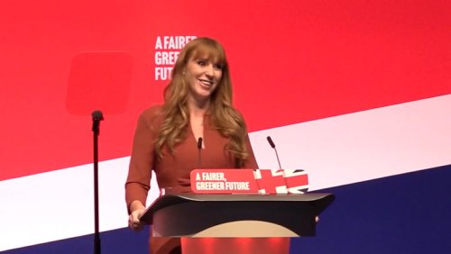 Angela Rayner mocks Liz Truss's pork market quote during party conference speech