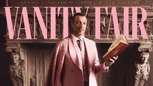 Aspettando Sanremo 2024: Amadeus sulla cover di Vanity Fair