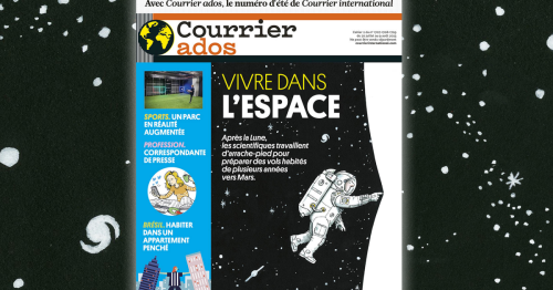 Courrier Ados : vivre dans l'espace