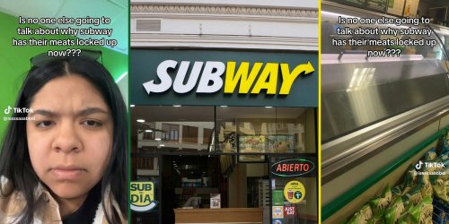 Subway Accused Of Locking Up Their Meat: 'How Am I Going To Choose My Meats?'