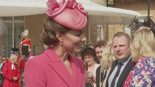 Kate is the hostess with the mostest at royal garden party