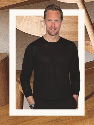 Alexander Skarsgård’s kitchen doesn’t feel small thanks to this cabinet style