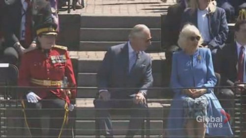 Prince Charles and Camilla attend RCMP Musical Ride