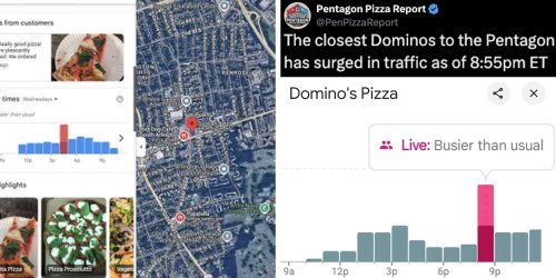 Why The Internet Thinks Pizza Orders Warned Us About Israel's Attack On Iran