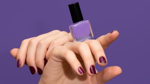 Eggplant purple nails are the moody fall 2023 update to the lavender haze trend