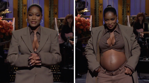 Keke Palmer Announced Her Pregnancy On 'SNL' & Fans Are Showering Her In Love