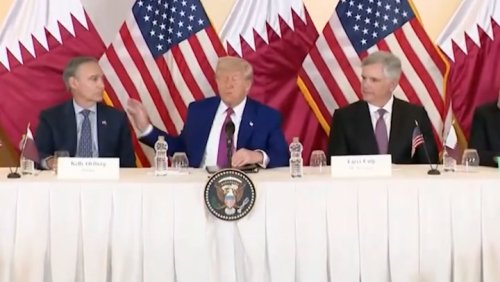 Trump boasts about changing engines on new luxury jet after striking Qatar Boeing deal