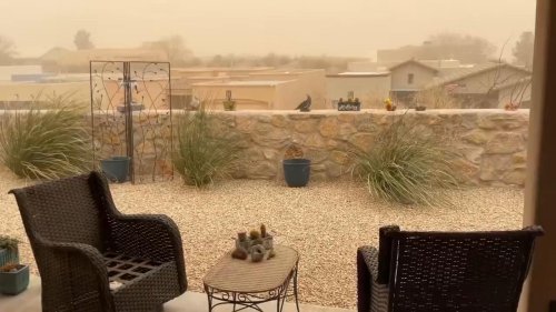 US: New Mexico Dust Storms Force Highway Closures, Low Visibility 3