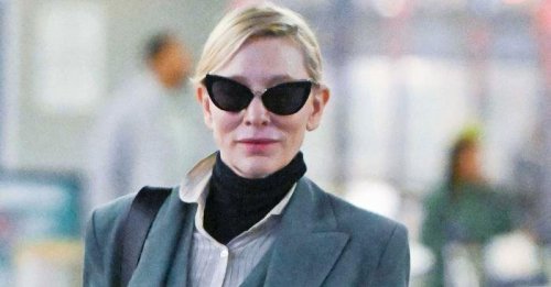 Cate Blanchett's airport outfit is something only a celeb would travel in