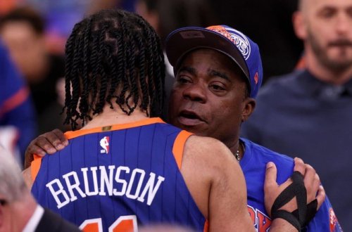 Tracy Morgan's courtside medical emergency delays Knicks game