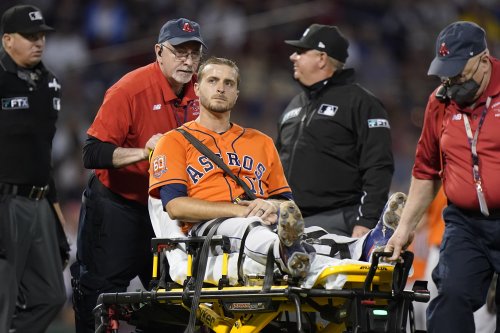 Houston RHP Odorizzi stretchered off in Boston, to get MRI