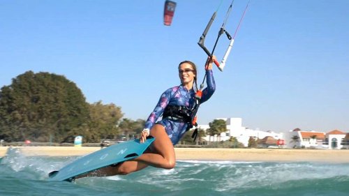 A kitesurfing community is riding a wave of interest on Dubai's beaches