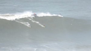 Portugal’s Promise of Giant Waves Delivers for Adventurous Surfers