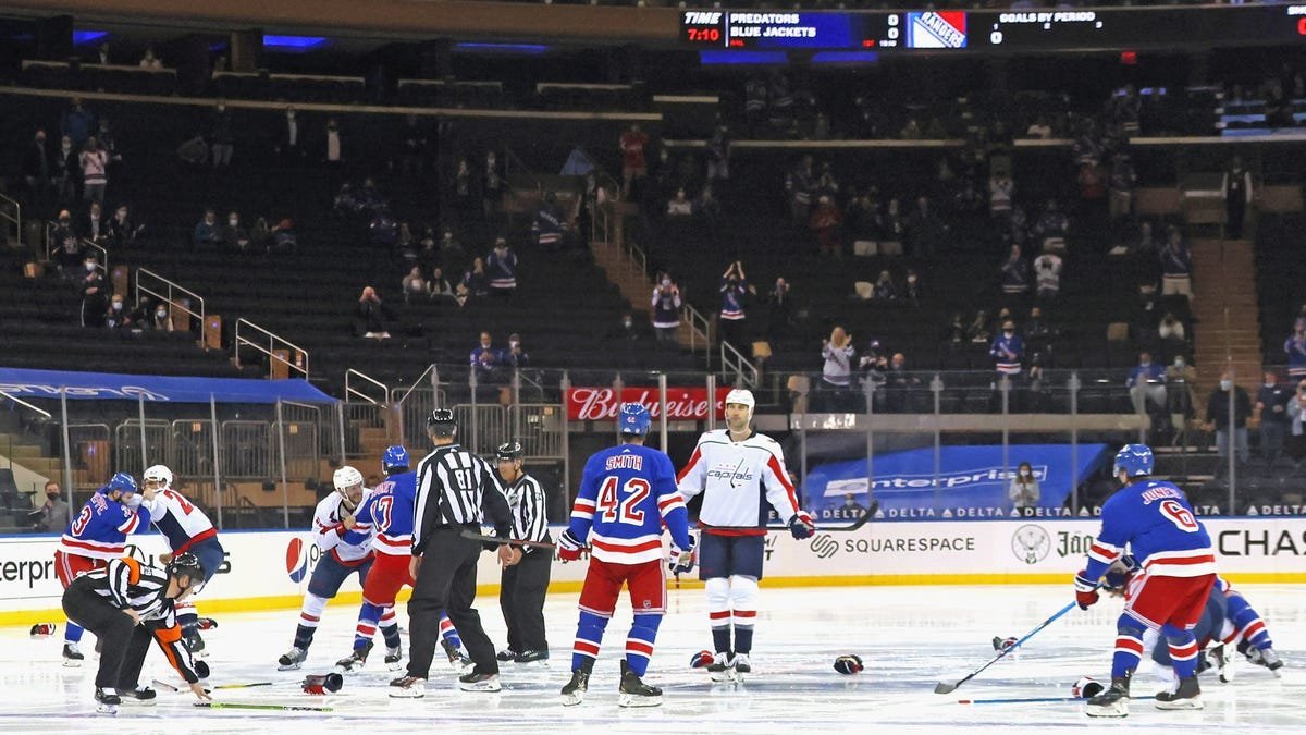 Huge Brawl In Rangers Vs Caps Flipboard