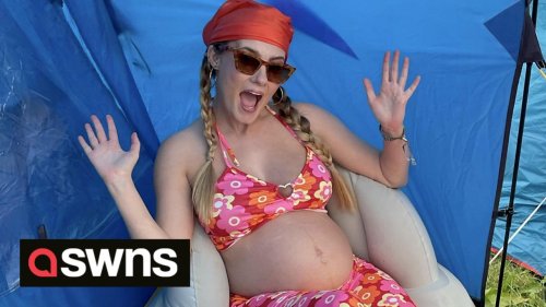 Heavily pregnant woman attends Glastonbury after buying ticket THREE YEARS AGO