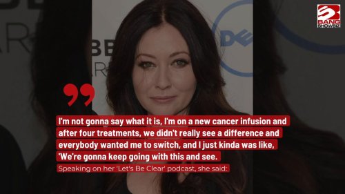Shannen Doherty has shared a "miracle" update on her cancer treatment journey