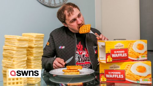 Fussy-eater was addicted on potato waffles for 30 years until he was hypnotised