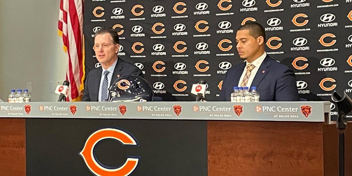 The Bears Have New Leadership With Gm Ryan Poles And Head Coach Matt