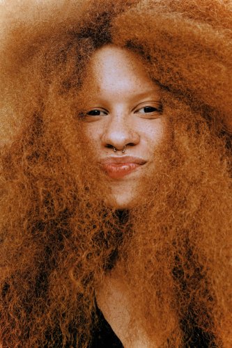 Black People With Red Hair