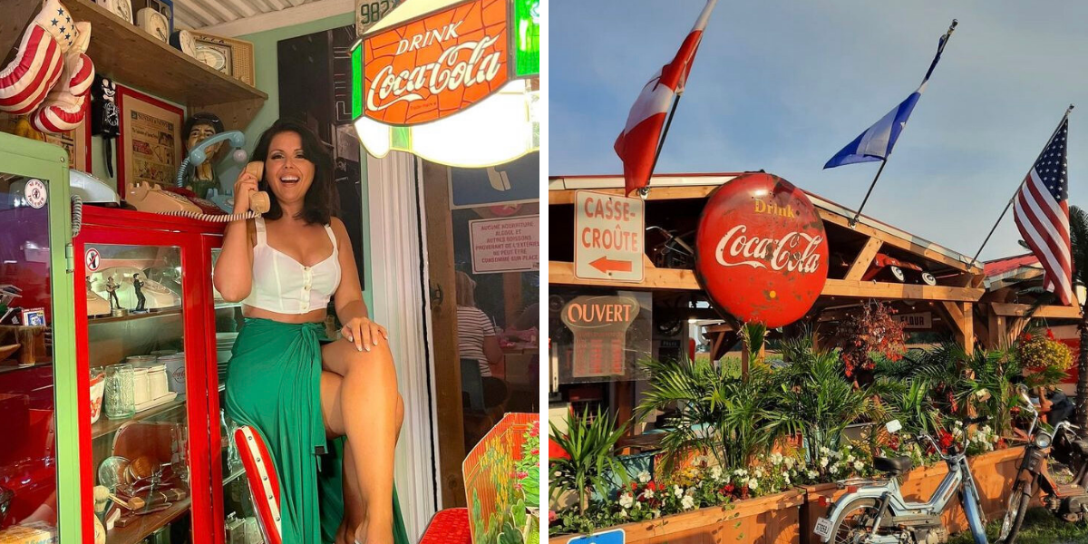 Ce casse-croûte « kitsch » à souhait entre Montréal et Québec vaut le détour
