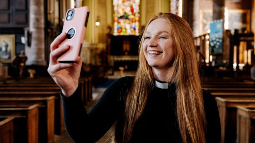 Young female vicar becomes online hit with millions of views on TikTok