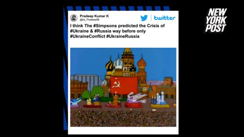 'The Simpsons' predicted the 'very sad' Russia invasion of Ukraine