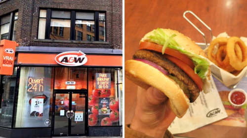 Un nouveau burger Beyond Meat débarque chez A&W Canada